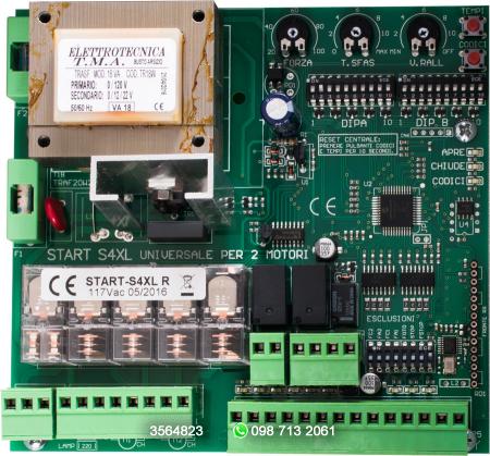 REPUESTOS MOTORES: CENTRALES ELECTRONICAS: NOLOGO:  >START-S4XL CENTRAL ELECTRONICA MOTOR BATIENTE