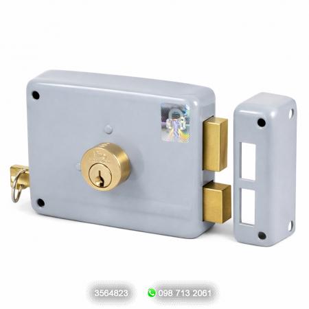 ACCESORIOS MOTORES: CERRADURAS: VIRO:  >VIRO CERRADURA DE SOBREPONER MANUAL 
