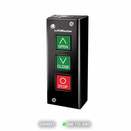 ACCESORIOS MOTORES: PULSADORES: LiftMaster:  >PULSADOR INDUSTRIAL  02103L